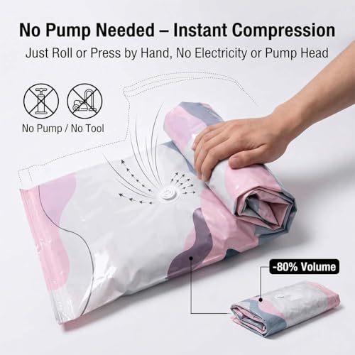 Sac de rangement sous vide réutilisable et robuste pour optimiser vos valises - 3