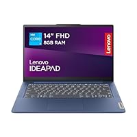 Lenovo IdeaPad Slim 3 | 14 inch Full HD Laptop | Intel Core i3-N305 | 8GB RAM | 512GB SSD | Windows 11 Home | Abyss Blue