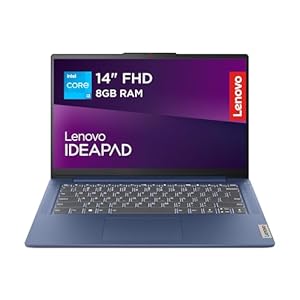 Lenovo IdeaPad Slim 3 | 14 inch Full HD Laptop | Intel Core i3-N305 | 8GB RAM | 512GB SSD | Windows 11 Home | Abyss Blue