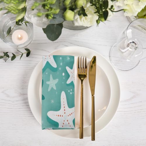 Servilletas de tela Starfish set 6 50.5x50.5 cm miniatura 6