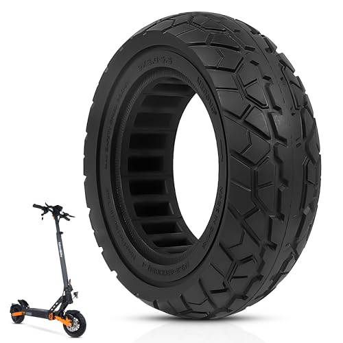 ANSENI Ruote Monopattino Electtrico 9X3.0-5.5 per Monopattino Elettrico Kukirin G2 Pro,Gomme Antiforatura 9 Pollici, Pneumatico Solido Anti-foratura per Scooter Elettrico, (1 Ruota)