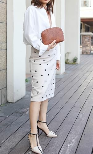 Image of MKF Collection Tote Bag for Women, Shoulder Handbag & Wristlet Pouch Purse Top Handle Vegan Leather 4Pcs Set Pocketbook
