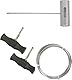 KS Tools 140.2250 Drahtschneide-Satz mit Schneidedraht, 4-tlg.