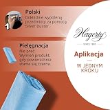 Hagerty Silver Duster Ściereczka czyszcząca srebro z ochroną przed nalotem 55x36cm I Impregnowana ściereczka do polerowania srebra z bawełny I Ściereczka do srebra i posrebrzanego metalu