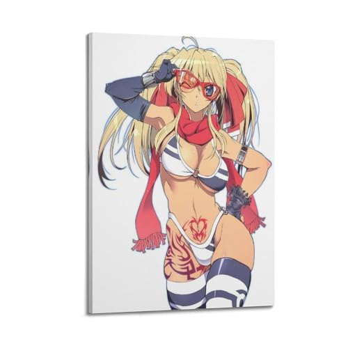 PPZXYEBM Póster decorativo de anime de belleza de moda, póster de pared e imagen artística moderna para decoración de dormitorio familiar, 40 x 60 cm