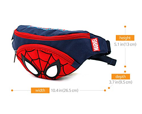 Spiderman Face Small Hipsack Waist Pack Fanny Phone Bag For Kids Teens Adults #TOP1
