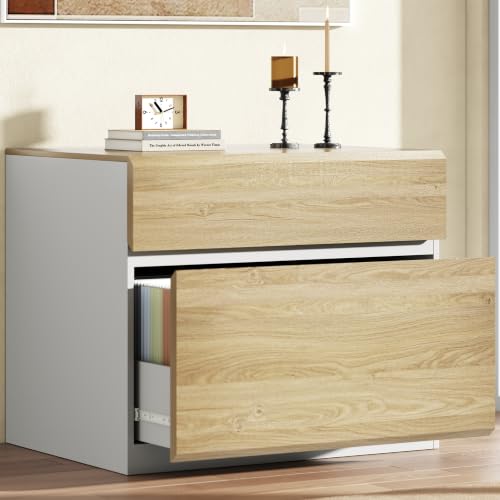 Image of ModernMate 2 Drawer Lateral File Cabinet for Home Office, 31.5W*23H