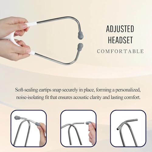 Image of Stethoscope Replacement Tube White Tubing fits for Littmann III