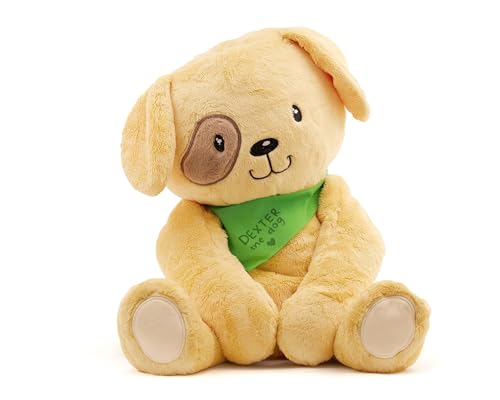 Image of Lilly's Love Weighted Stuffed Animal, 5lb | Sensory Plush for Kids & Adults | Machine Washable Plushie w /Removable Inner | Calming Weighted Stuffed Animal for Anxiety, Dexter The Dog