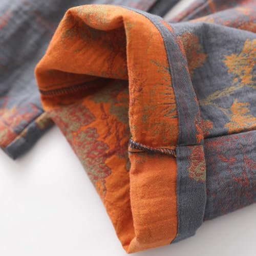 Ensemble pyjama kimono japonais ample en coton unisexe