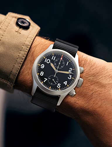 Image of TACTICAL FROG Militado ML1868 39mm Military Chronograph Watch Sapphire Crystal VK61 /VK67 Quartz Watches for Men C3 / BGW9 Luminous 100M Waterproof