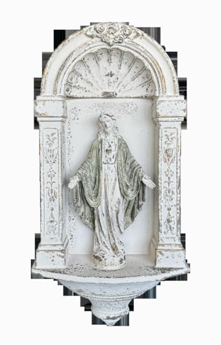 Flooreal Holy Family Mary Joseph Francis Jesus Statue (251101)