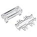 NTE Electronics LEDTA-1 Plastic Tube Connector for Mounting & Joining Led Tubes (Pack of 2)