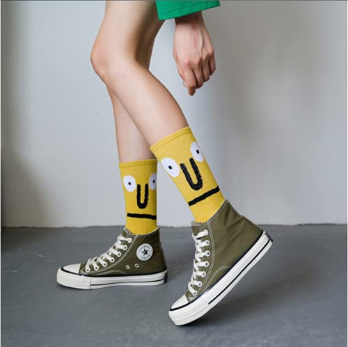 Funny Socks Novelty Cute Cool Colorful Cotton Socks For Women And Men Cozy Gifts,10 Pairs Set #TOP6