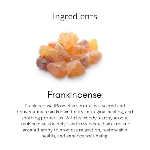 Image of Khadi Frankincense Essential Oil 15 ml | Pure & Natural | For Scalp Care, Skin Tightening & Fine Lines | Anti Aging Properties | Oil for Face | All Skin Types | Aromatherapy for Men & Women