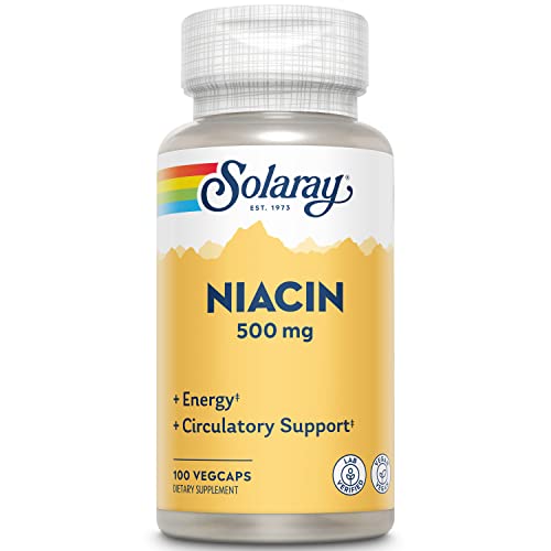SOLARAY 076280043631 Niacin Supplement