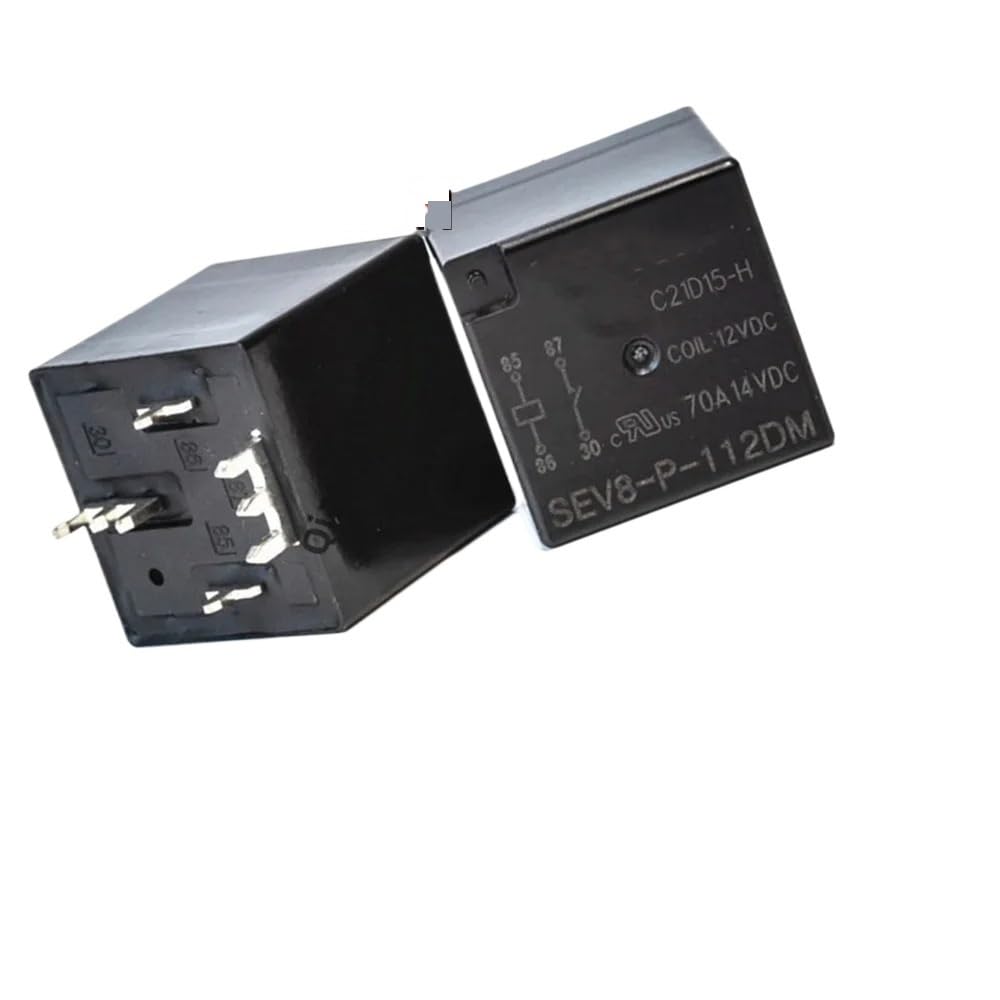 2pcs Relay SEV8-P-112DM 70A Automotive General 4-pin High Power Relay