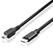 Produktbild BestPlug 50cm 2.0 USB Kabel, Mini USB B-Stecker auf USB C-Stecker, Schwarz