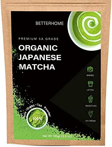 Matcha Green Tea Powder from Japanese Origin Organic Authentic| Lower Blood Pressure | Antioxidant Energy| Promote Metabolism Harvest First Perfect Matcha For Lattle,cooking,baking,smoothies