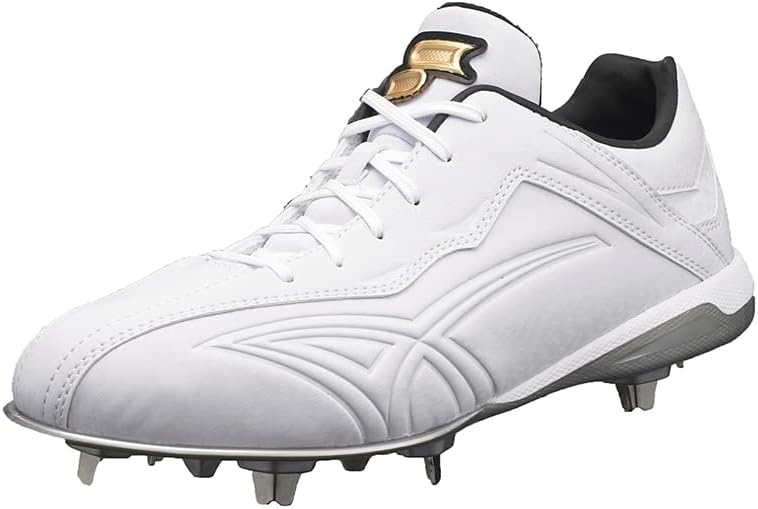 Amazon.co.jp: SSK TT-LWF Pro Edge Baseball Cleats, white × white