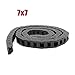 Produktbild NO LOGO L-TAO-Pulley, 1pc 7 x 7mm Länge 1 Meter Kabelschlepp Drahtträger mit End-Anschlüssen for CNC-Fräser-Werkzeugmaschinen