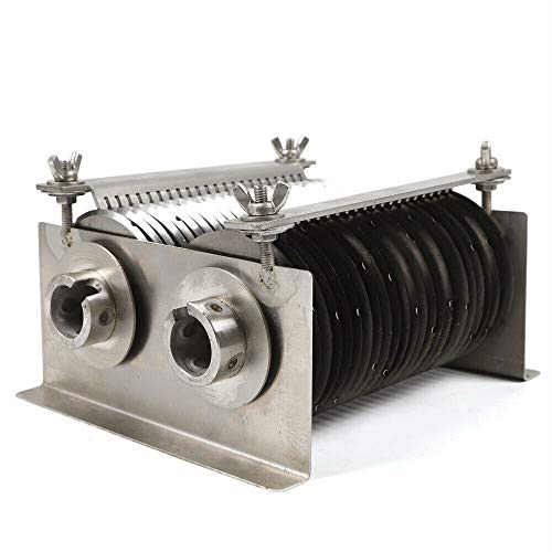 5mm Meat Cutting Blade, Stainless Steel Commercial One Set Blade for QE Meat Cutting Machine 500KG/H Meat Slicer Cutter Replacement Parts for Restaurant Supermarket