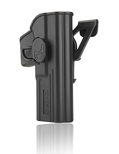 Fondina OWB Per Glock 17/22/31 Gen 1-5 – Clip Da Cintura, Cant Regolabile, Polimero Resistente, Mano Destra, Ideale Per Caccia O Difesa