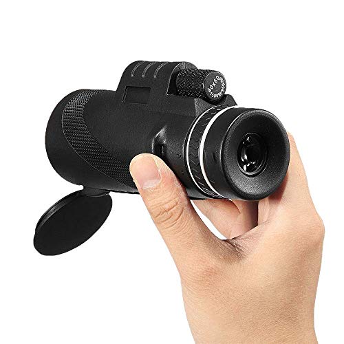 Telescopio monocular Digital HD para Exteriores, telescopio monocular para Adultos, 40 x 60, Lente óptica BAK4 HD, monocular de bajo Nivel de luz, Resistente al Agua, para teléfono, para observación