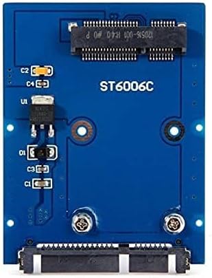 NFHK mSATA to SATA Adapter with mSATA SSD installed