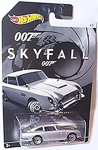 Modelo a escala 1:64 Aston Martin 1963 DB5 Hot Wheels miniatura 1