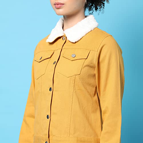 Image of Women's Cotton Jacket Relaxed Fit For Casual Wear | Full Sleeve | Stylish Wear Cotton Jacket Crafted With Comfort Fit And High Performance For Everyday Wear