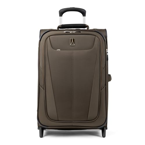 Image of Travelpro Maxlite 5 Softside Expandable Upright 2 Wheel Carry-on Luggage, Lightweight, 21-Inch - Mocha