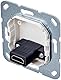 Gira 566903 HDMI Gender Changer Einsatz, reinweiß