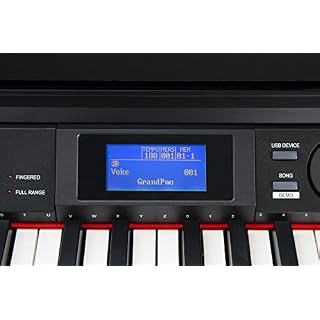 Classic Cantabile DP-A 410 Piano Numérique – 88 touches clavier électronique – Synthetiseur avec USB-MIDI, 600 voix, 128… - Les Beatles, Paul McCartney, John Lennon, RIngo Starr, George Harrison Classic Cantabile DP-A 410 Piano Numérique - 88 touches clavier électronique - Synthetiseur avec USB-MIDI, 600 voix, 128… – Image 7