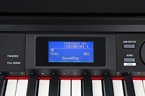 Classic Cantabile DP-A 410 Piano Numérique – 88 touches clavier électronique – Synthetiseur avec USB-MIDI, 600 voix, 128… - Les Beatles, Paul McCartney, John Lennon, RIngo Starr, George Harrison Classic Cantabile DP-A 410 Piano Numérique - 88 touches clavier électronique - Synthetiseur avec USB-MIDI, 600 voix, 128… – Image 8