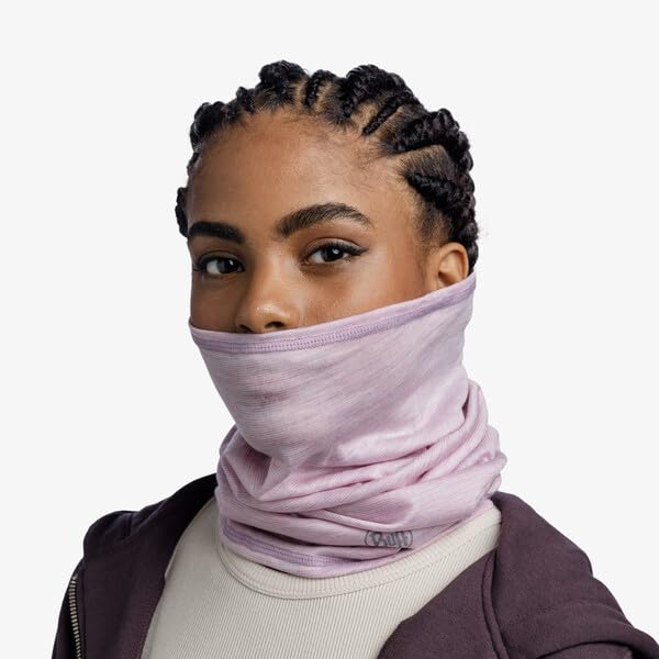 Image of Buff Lightweight Merino Wool Neck Gaiter, 100% Ethically Sourced Wool,Versatile, Temperature Regulating Face Mask