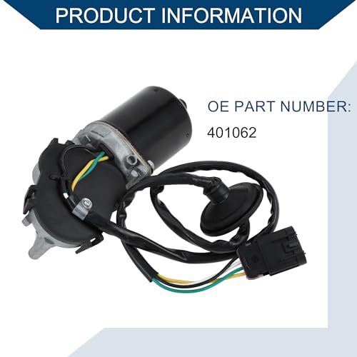Image of No.401062 Windshield Wiper Motor for Chevrolet Colorado 2004-2012 for GMC Canyon 2004-2012 / Front Wiper Motor / 4 Pin Replacement / 1Pcs