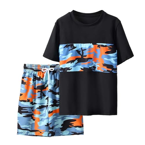 Combinaison maillot de bain garçon avec fermeture éclair pour un habillage rapide à la piscine