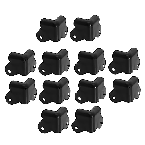 24Pcs Iron Speaker Corner Guard Covers for Speaker Cabinet Protection