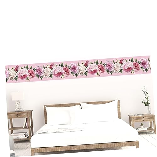 Angoily 2 Peças Descasque E Cole Borda De Parede Bordas De Papel De Parede Autoadesivas Decoração De