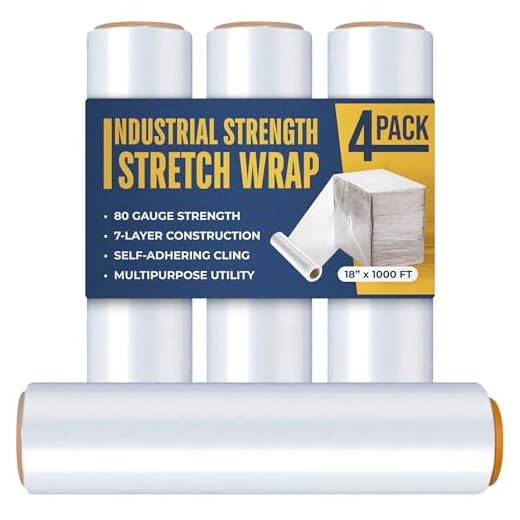 Heavy Duty 18" x 1000FT Stretch Film