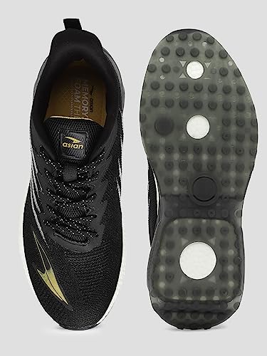 Image of ASIAN Men's Superpower-03 Sports Running Shoes with Warp-Knitted Jacquard Technology | Lightweight with Memory Foam Insole Casual Sneaker Shoes for Men's & Boy's