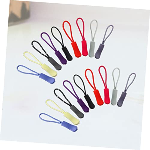 COHEALI 100 Peças De Etiquetas De Plástico Abas De Reparação De Zíper Puxador De Zíper Para Barracas