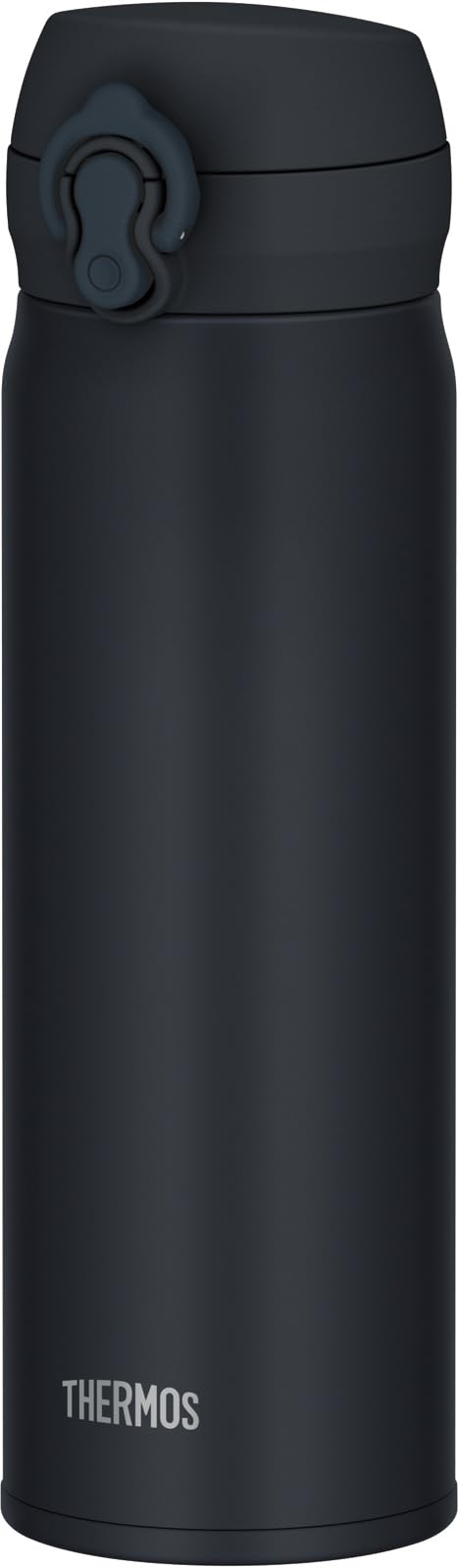 【食洗機対応モデル】 サーモス 水筒 真空断熱ケータイマグ 500ml ブラックジェイド 飲み口外せてお手入れ簡単 軽量タイプ ワンタッチオープン ステンレス ボトル 保温保冷 JNL-S500 BK-J