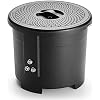 Airthereal Bundle | Electric Kitchen Composter Bucket with Lid and 3-Pack Compostable Trash Bags (1.6 Gallon, 150 Count, Blue) - Compatible with R500 Revive Electric Kitchen Composter