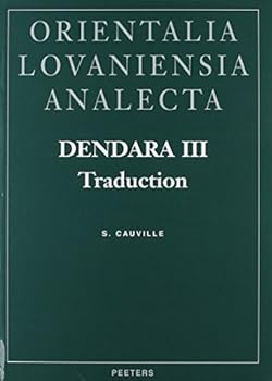 Hardcover Dendara III. Traduction [French] Book