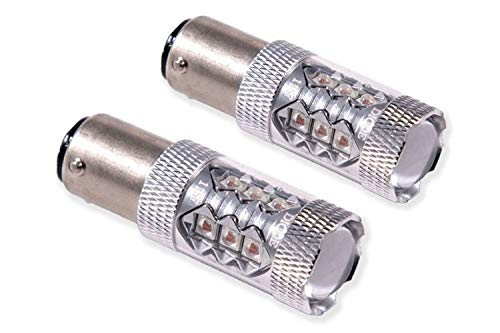 Diode Dynamics 1157 XP80 Tail Light LED Bulbs (Pair), Red