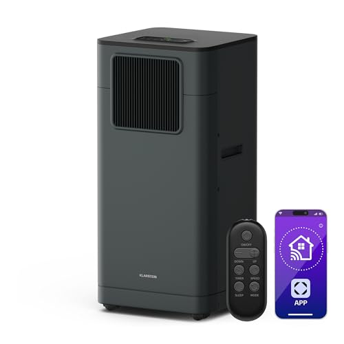 Klarstein Breeze Box 9K Klimaanlage – 9000 BTU, für Räume bis 32 m², Smart App & Sprachsteuerung, 3-in-1: Kühlen, Entfeuchten, Ventilator, Energieeffizienz A, mit Abluftschlauch & Fensterdichtungsset. Klarstein Breeze Box 9K Klimaanlage – 9000 BTU, für Räume bis 32 m², Smart App & Sprachsteuerung, 3-in-1: Kühlen, Entfeuchten, Ventilator, Energieeffizienz A, mit Abluftschlauch & Fensterdichtungsset.