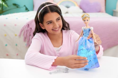 Poupée Cendrillon Robe Enchantée Disney Princess JBF94 – Effets Sonores - vue 7