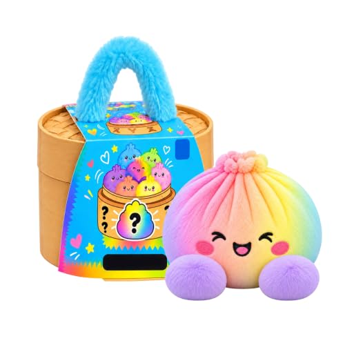 Big Plush Dumpling Fuzzy Cute Squishies with Steamer Basket Party Gifts - image 2